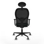 Piqueras y Crespo Chaise de Bureau avec Appui-tête Jorquera 1D036G1 Vert