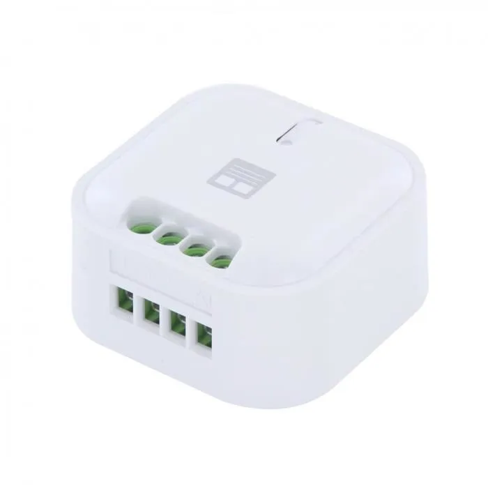 DiO Connected Home - Module pour volet roulant, pack de 2, compatible DiO 1.0, domotique, commande à distance, blanc