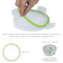 ORYX Anneau en Silicone pour Récipient Hermétique en Verre Rond 850 ml