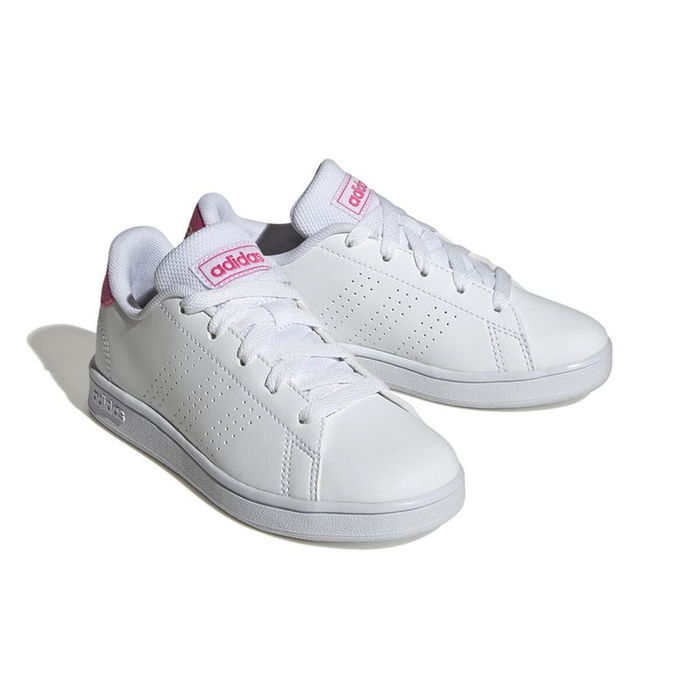 Chaussures de Sport pour Enfants Adidas Advantage Blanc