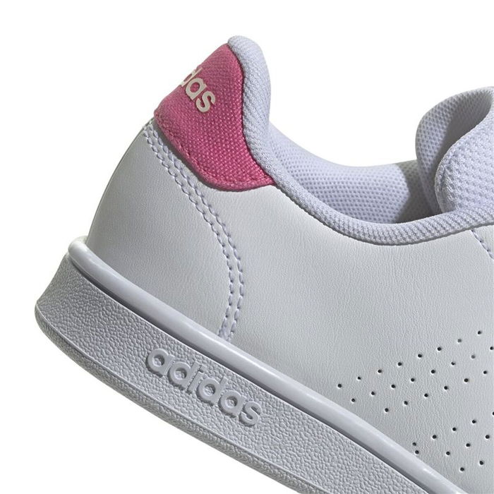 Chaussures de Sport pour Enfants Adidas Advantage Blanc