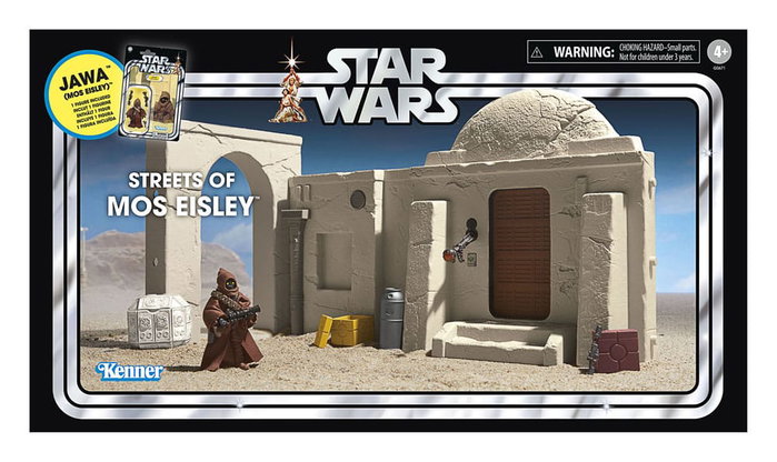 Star Wars Episode IV Vintage Collection playset Streets of Mos Eisley avec figurine Jawa Star Wars Episode IV Vintage Collection playset Streets of Mos Eisley avec figurine Jawa