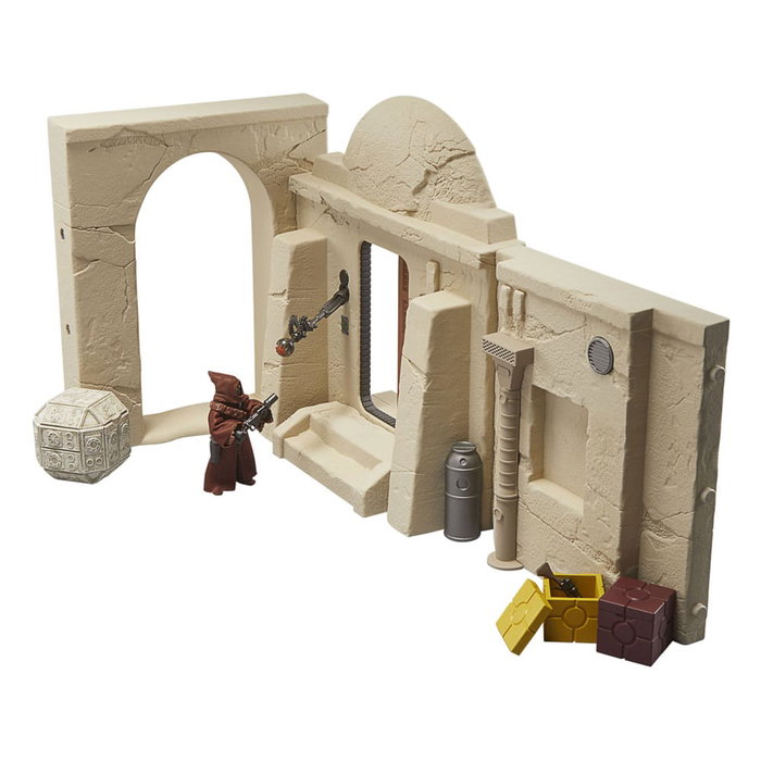 Star Wars Episode IV Vintage Collection playset Streets of Mos Eisley avec figurine Jawa Star Wars Episode IV Vintage Collection playset Streets of Mos Eisley avec figurine Jawa