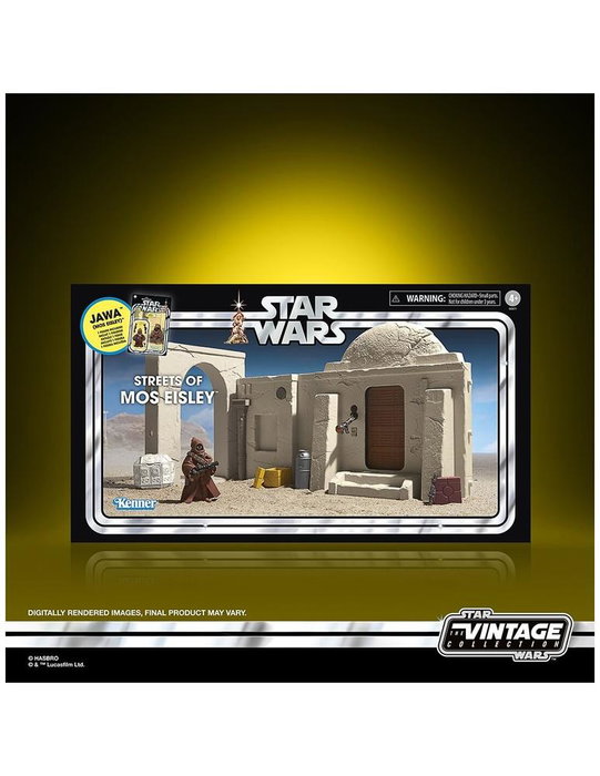 Hasbro Star Wars The Vintage Collection Playset Streets of Mos Eisley avec Jawa Hasbro Star Wars The Vintage Collection Playset Streets of Mos Eisley avec Jawa