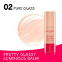 Bourjois Pretty Glassy Baume Iluminador #Pure Glass 5 g - Baume Lumineux Transparent pour un Éclat Flamboyant