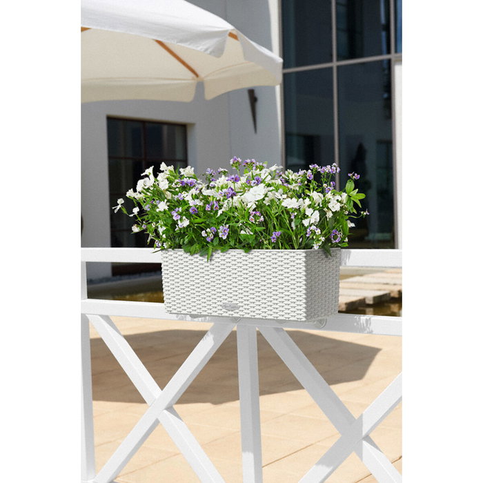 Lechuza Jardinière Balconera Cottage 50 - Blanc