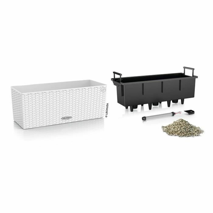 Lechuza Jardinière Balconera Cottage 50 - Blanc