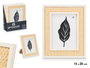 GIFTDECOR Portafotos Natural Cuerda 15 x 20 cm - Lot de 12