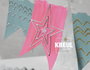 Kreul Peinture brillante avec paillettes GLITTER PEN bleu 29ml