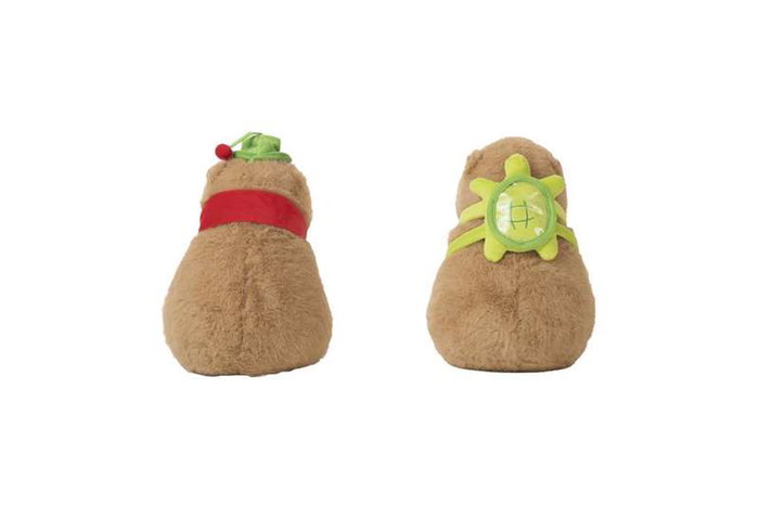 Capybara Piu - Peluche Capybara 26 cm - Lot de 4 - Modèles assortis