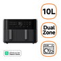 Friteuse à Air Xiaomi DUAL ZONE AF 10L Noir 2700 W 10 L