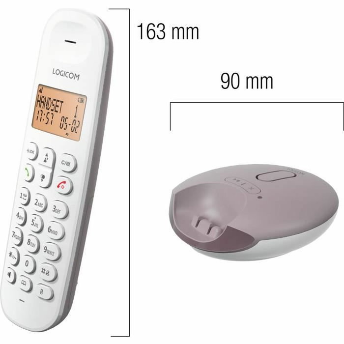 Logicom DECT ILOA 155T SOLO Taupe