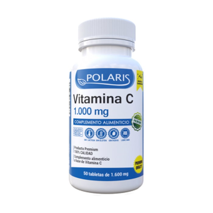 Polaris Vitamina C 1000 mg, 50 comprimés Polaris Vitamina C 1000 mg, 50 comprimés