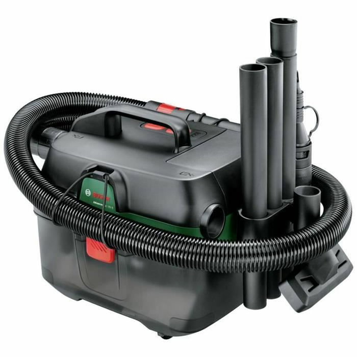 Bosch AdvancedVac 18V-8 Aspirateur eau et poussières 3 en 1, 8 L, Noir