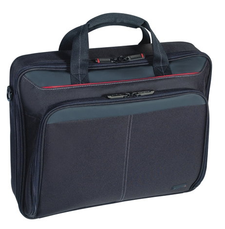 Targus Malette Housse pour Ordinateur Portable 16 Pouces, Noir, Polyester, Fond Acolchonné, Compatible 15-16 Pouces, Poids 650 g