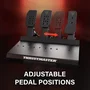Thrustmaster Raceline Pedals III LC - Pédalier de simulation 3 pédales métal - Capteurs magnétiques H.E.A.R.T - Frein Load Cell 100 kg