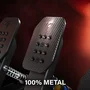 Thrustmaster Raceline Pedals III LC - Pédalier de simulation 3 pédales métal - Capteurs magnétiques H.E.A.R.T - Frein Load Cell 100 kg