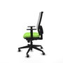 PIQUERAS Y CRESPO Chaise de bureau Horna Pistache avec mécanisme synchrone