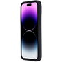 eSTUFF Coque iPhone 13 Pro INFINITE ROME en silicone magnétique, protection 2 m, compatible MagSafe, Noir - 81 % de matériaux recyclés