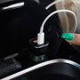Be Mix Chargeur USB de voiture avec double sortie USB et USB-C