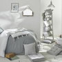 Today Coussin Polochon Charme Imprimé Gris foncé Capucine 45 x 15 cm