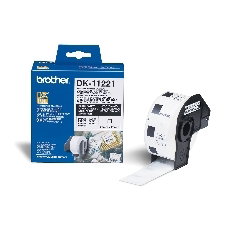 Brother DK-11221 Rouleau Étiquettes Papier Prédécoupées 23x23mm 1000 Étiquettes Thermiques pour QL