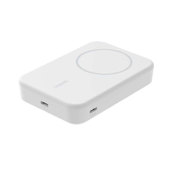 Belkin BPD008BTWH Powerbank BoostCharge Pro Magnétique 10000 mAh Qi2 15W Blanche