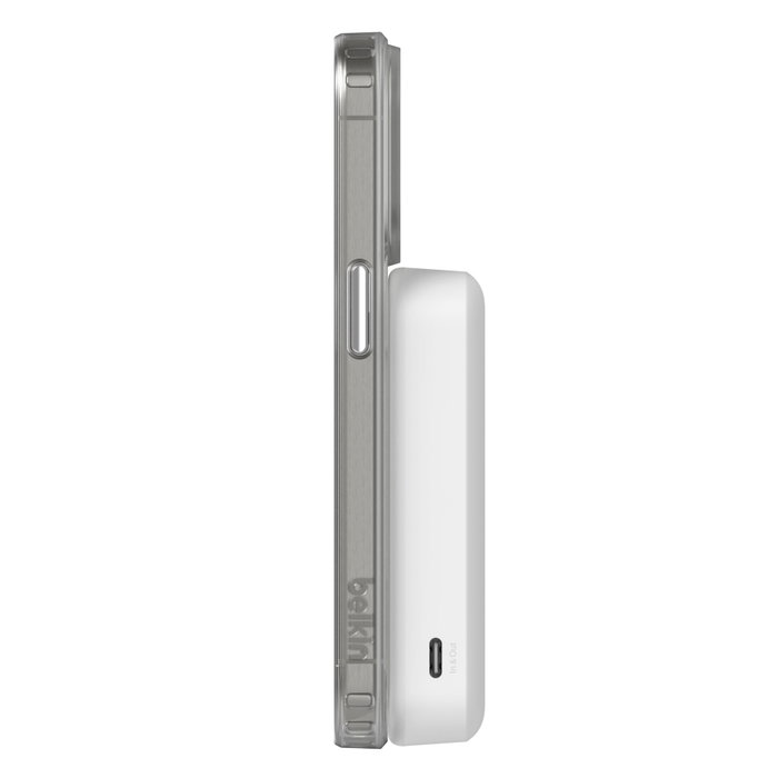 Belkin BoostCharge Pro Magnétique 10000 mAh Qi2 15W - Blanche