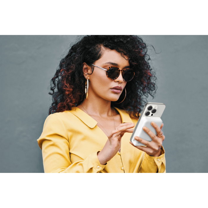 Belkin BoostCharge Pro Magnétique 10000 mAh Qi2 15W - Blanche