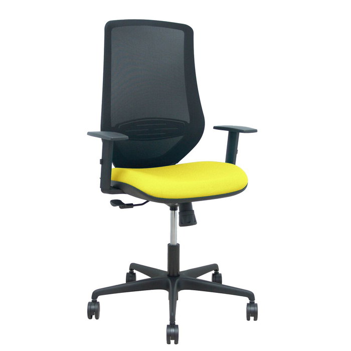 PIQUERAS Y CRESPO Chaise de bureau Mardos Synchro Jaune