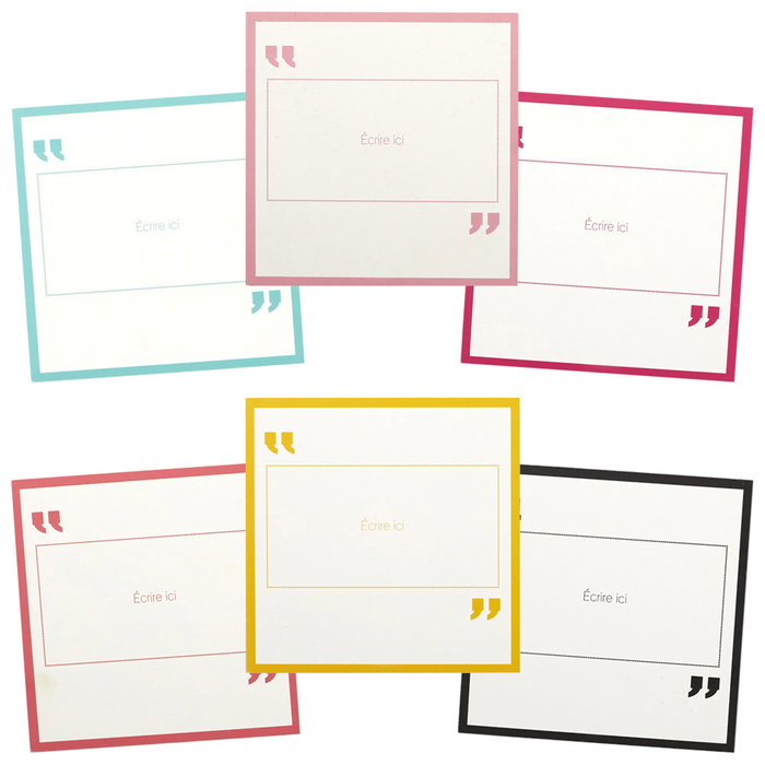 Party Time Set de 6 Cartes d'Invitation à Gratter avec Enveloppes