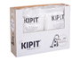 Kipit lot de 1 sac sous vide transparent 60 x 80 cm plastique réduit volume 70% (Set de 36)