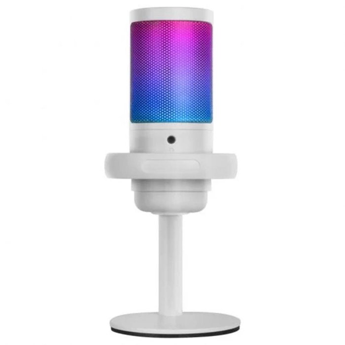 Mars Gaming MMICSEW Microphone de studio professionnel ARGB, cardioïde, USB, 196kHz/24 bits, moniteur 3.5mm
