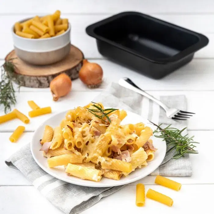 Zenker - Lot de 2 plats à four rectangulaires en acier inoxydable antiadhésif - 33 x 25 cm et 24 x 18 cm - Pour gratins, lasagnes, rôtis - Qualité allemande