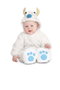 My Other Me Déguisement Bébé Yeti Monstre 2 Pièces 7-12 Mois