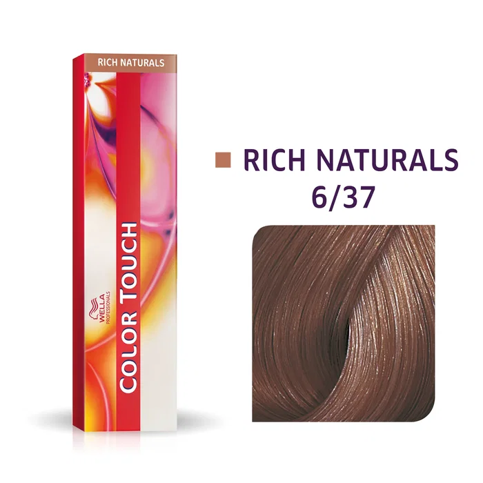Wella Professionals Color Touch 6/37 Dark Blonde Golden Chestnut Wella Professionals Color Touch 6/37 Dark Blonde Golden Chestnut