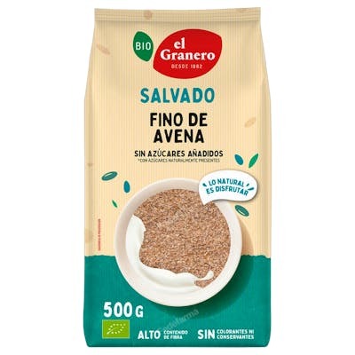 El Granero Son d'Avoine Fin Bio 500 g El Granero Son d'Avoine Fin Bio 500 g