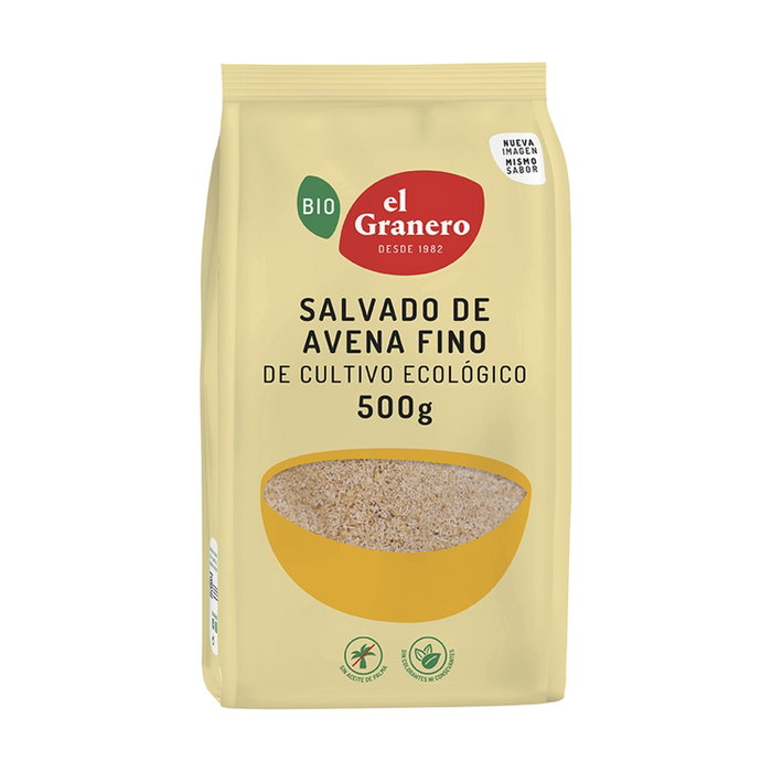 El Granero Integral Salvado de Avena Fino Bio 500g El Granero Integral Salvado de Avena Fino Bio 500g