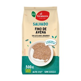 El Granero Integral Salvado de Avena Fino Bio 500g
