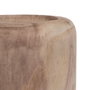 BigBuy Home Vase Naturel Bois de paulownia 26 x 26 x 68 cm