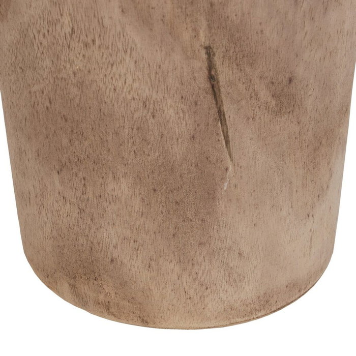 BigBuy Home Vase Naturel Bois de paulownia 26 x 26 x 68 cm