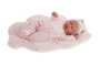 Antonio Juan - Poupée nouveau-née Carla Nubes 40 cm - Corps souple avec bonnet, pyjama et coussin