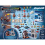 PLAYMOBIL Calendrier de l'Avent Novelmore Bataille des Neiges 71346 - Figurine Prince Arwynn, Raiders de Burnham et Accessoires