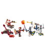 PLAYMOBIL Calendrier de l'Avent Novelmore Bataille des Neiges 71346 - Figurine Prince Arwynn, Raiders de Burnham et Accessoires