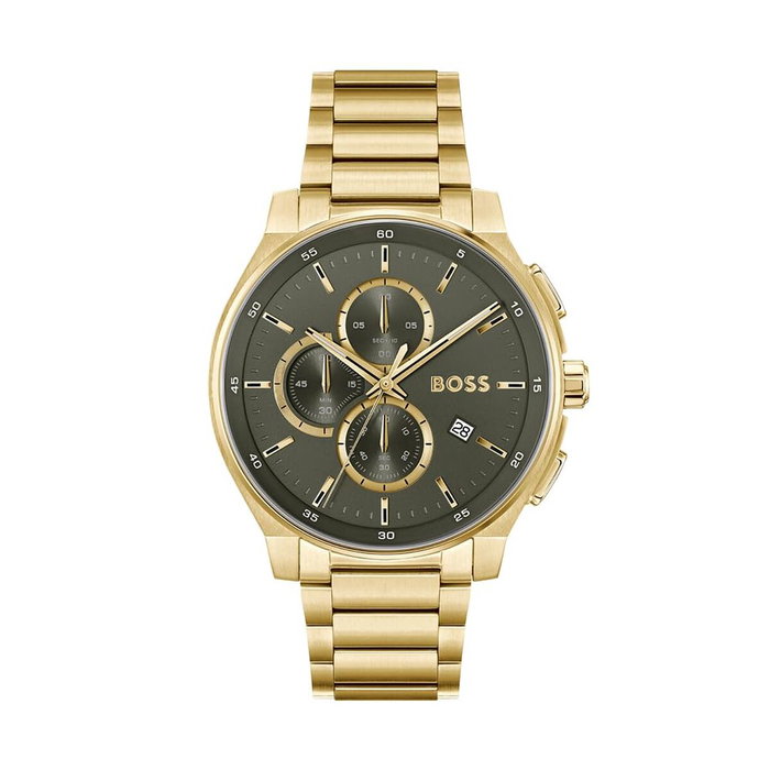 Boss 1514190 - Montre Homme Dorée