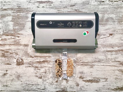 Magic Vac MAXIMA-2 Machine de mise sous vide domestique - Conservation des aliments - Méthodes multiples - Utilisation intuitive