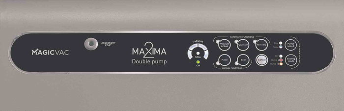 Magic Vac MAXIMA-2 Machine de mise sous vide domestique - Conservation des aliments - Méthodes multiples - Utilisation intuitive