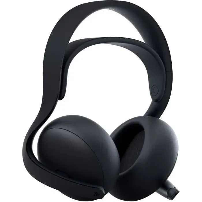 Sony Casque-micro sans fil PULSE Elite - Midnight Black pour PS5 et PlayStation Portal, écouteurs audio gaming avec micro intégré