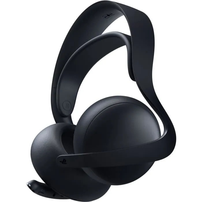 Sony Casque-micro sans fil PULSE Elite - Midnight Black pour PS5 et PlayStation Portal, écouteurs audio gaming avec micro intégré