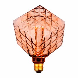 Fbright Lampe LED S170 Cubique Ambre E27 4W 200Lm 1800K